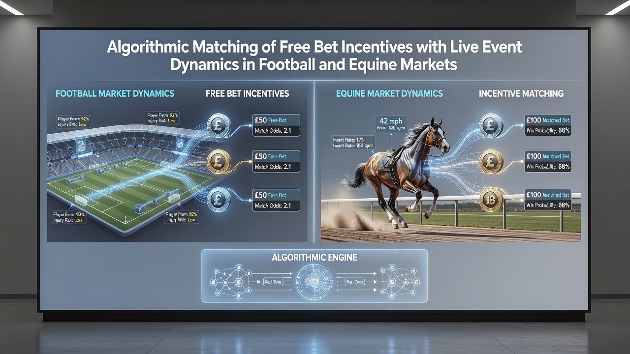 Live horse racing data feeds feeding into algorithmic free bet distribution tools