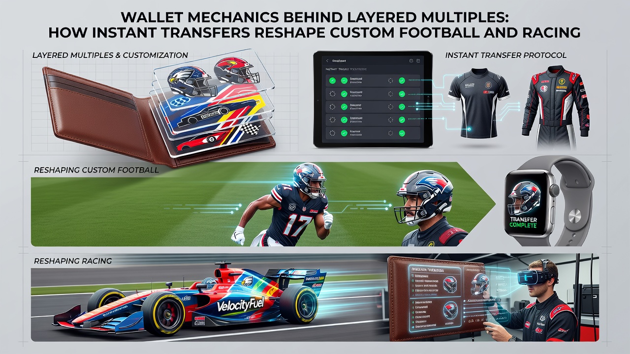 Layered accumulator interface on smartphone displaying football and racing combinations